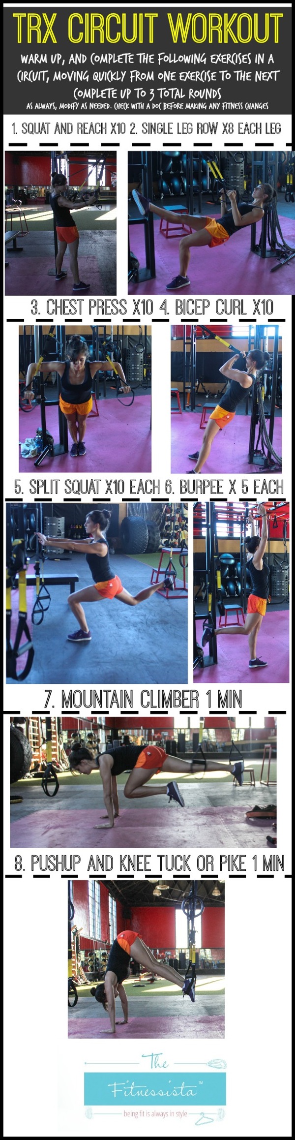 the best TRX exercises - The Fitnessista